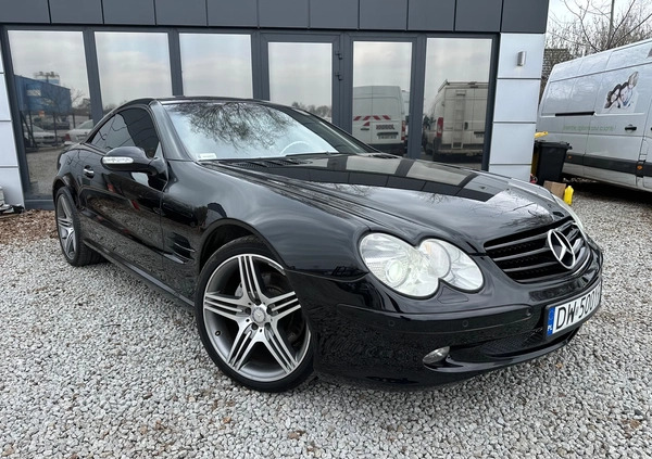 Mercedes-Benz SL cena 67500 przebieg: 174707, rok produkcji 2002 z Boguchwała małe 277